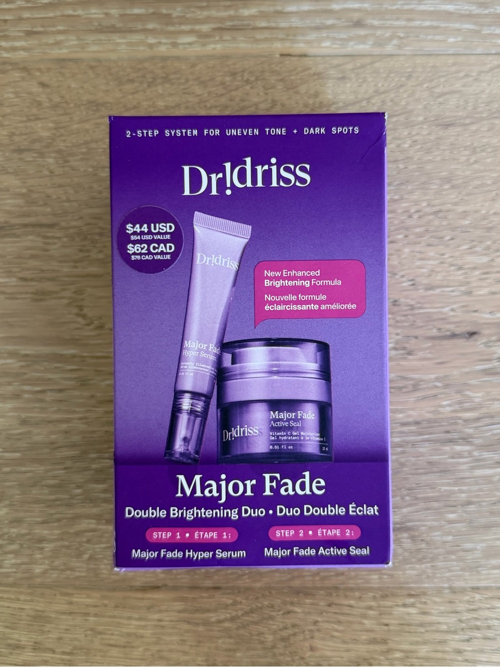Dr. Idriss Major Fade Double Brightening Duo